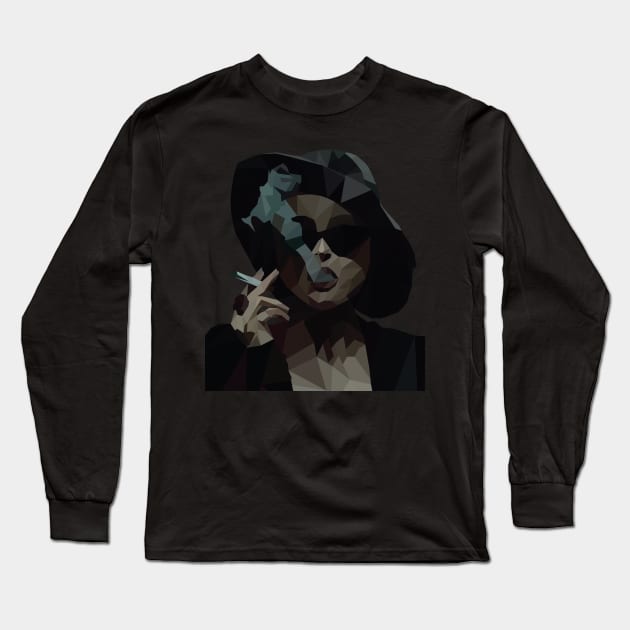 Marla Singer Long Sleeve T-Shirt by Hermanitas Design